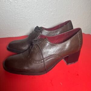 Naturalizer Womens Brown Leather Loafers Size 7.5 N